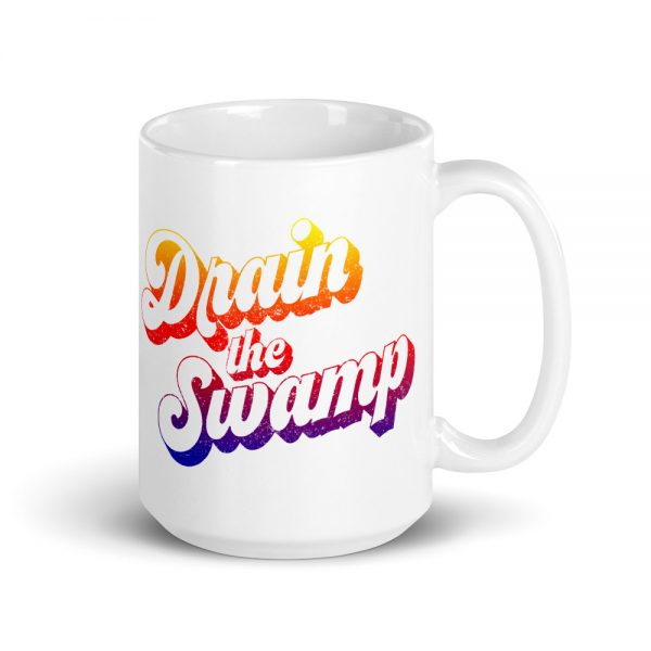 Drain the Swamp Vintage Retro Coffee Mug