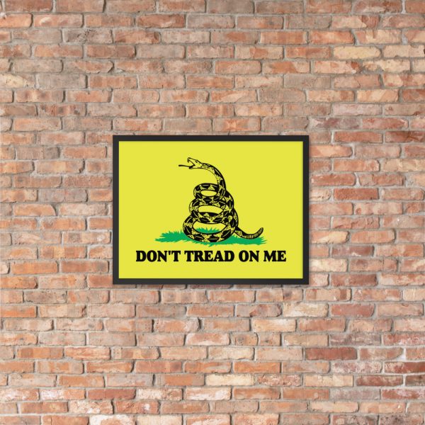 Gadsden Flag FRAMED Poster - Image 15