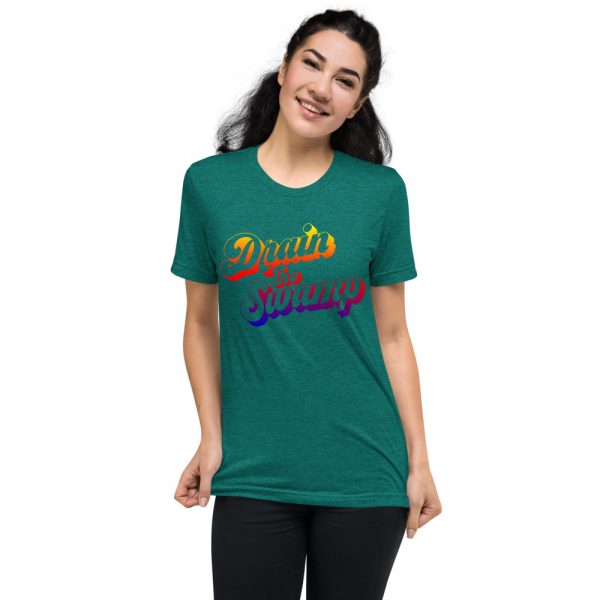 Trump “Drain the Swamp” Retro Color T-Shirt - Image 9