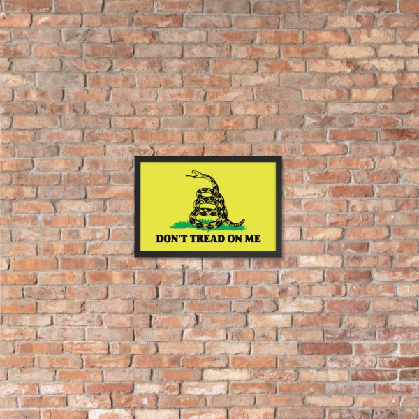 Gadsden Flag FRAMED Poster - Image 11