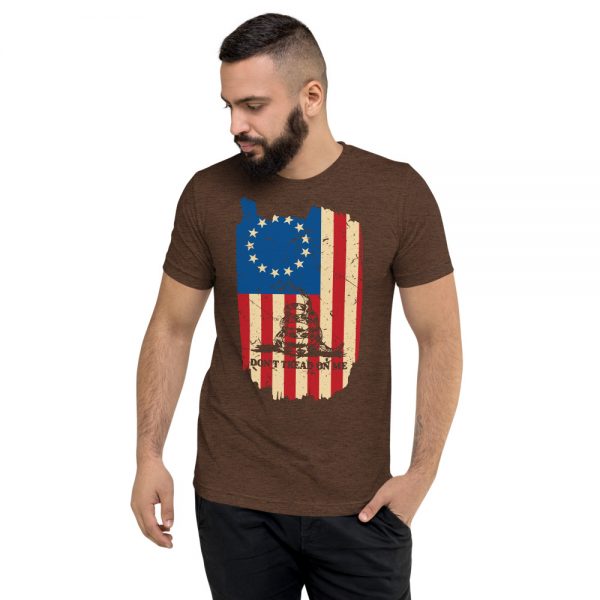 Betsy Ross Gadsden Flag T-Shirt - Image 5