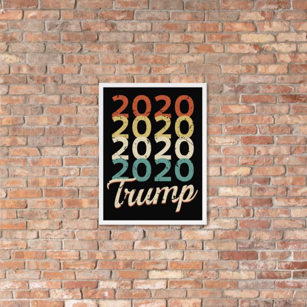 Trump 2020 Vintage Framed poster - Image 6