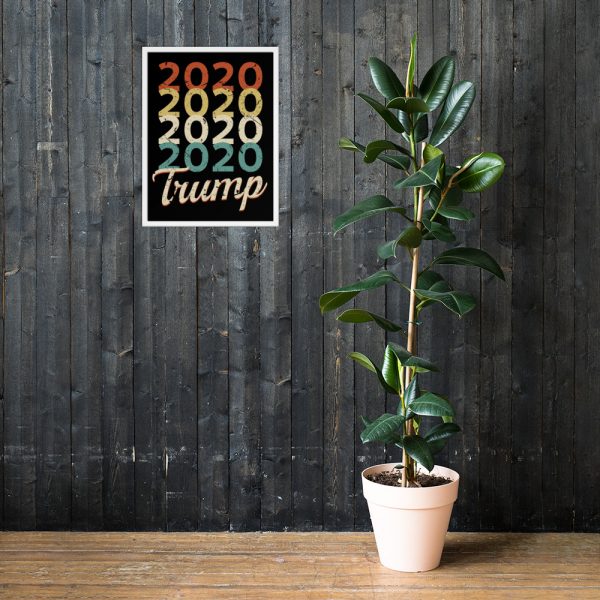 Trump 2020 Vintage Framed poster