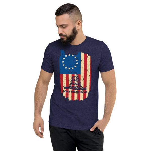 Betsy Ross Gadsden Flag T-Shirt - Image 6