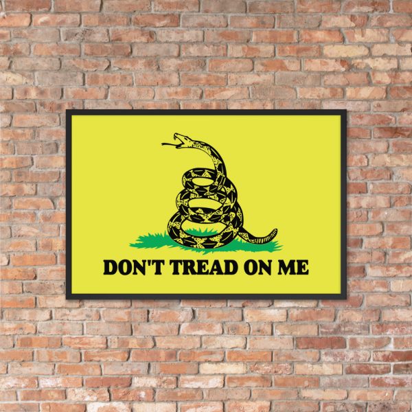 Gadsden Flag FRAMED Poster - Image 16