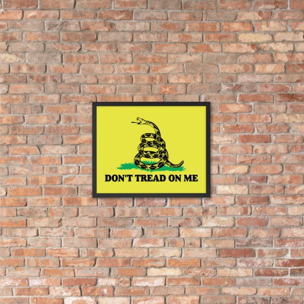 Gadsden Flag FRAMED Poster - Image 13