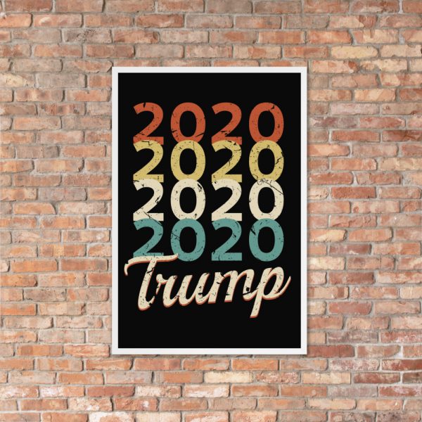 Trump 2020 Vintage Framed poster - Image 8