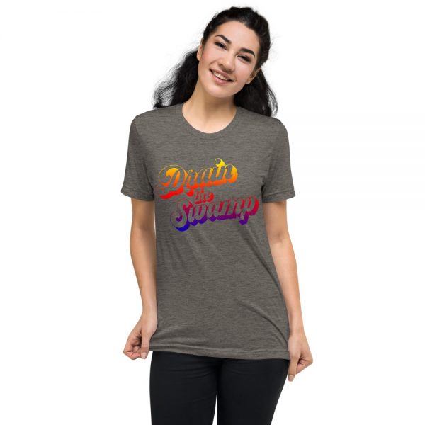 Trump “Drain the Swamp” Retro Color T-Shirt - Image 7
