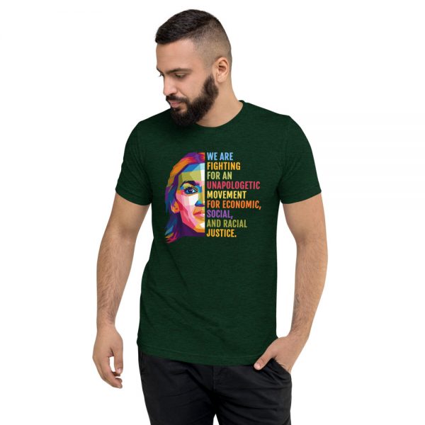 AOC Ocasio Cortez Quote Pop Art T-Shirt - Image 4