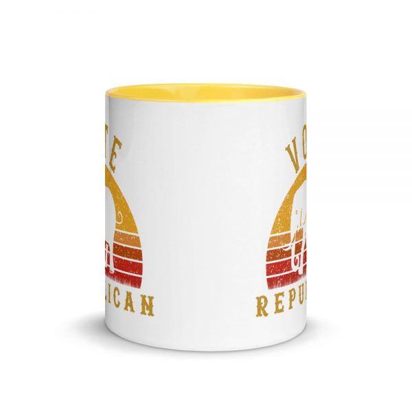 Vote Republican Coffee Mug with Color Inside - Image 5