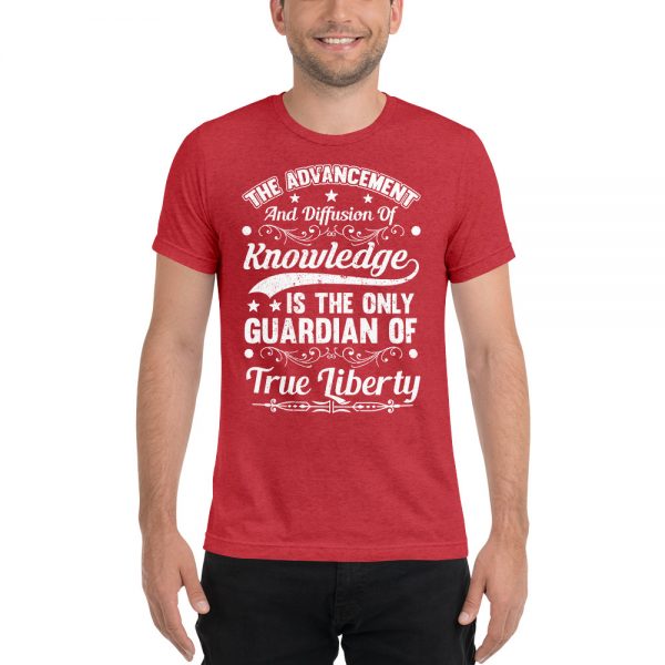 James Madison Quote Tri-blend T-Shirt