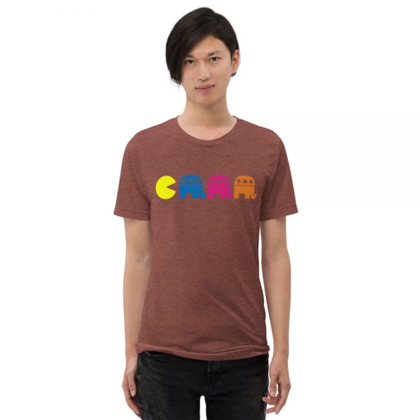 Pac-Man 1980s Retro Democrat T-Shirt - Image 11